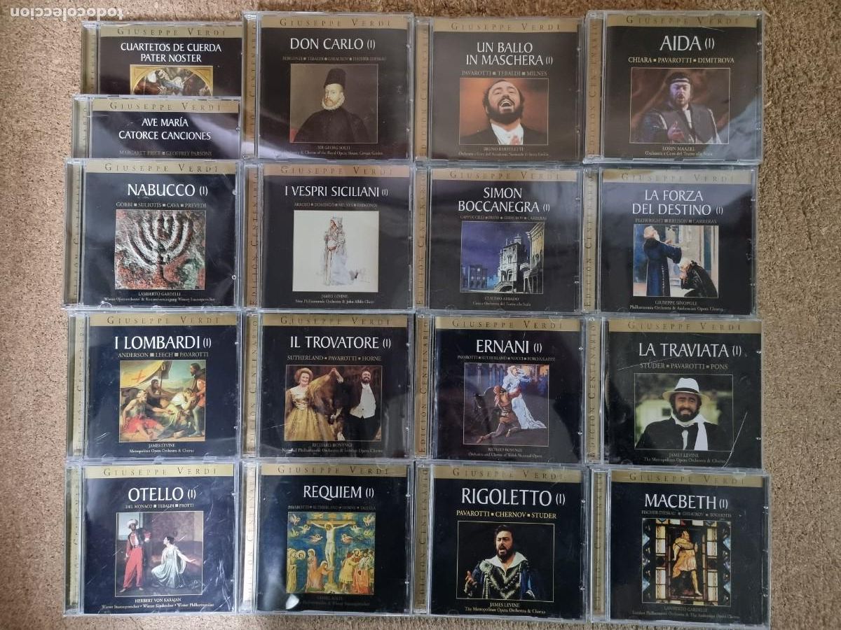 CDs de m&uacute;sica: Giuseppe Verdi.Coleccion 35 CD.Decca - Foto 1
