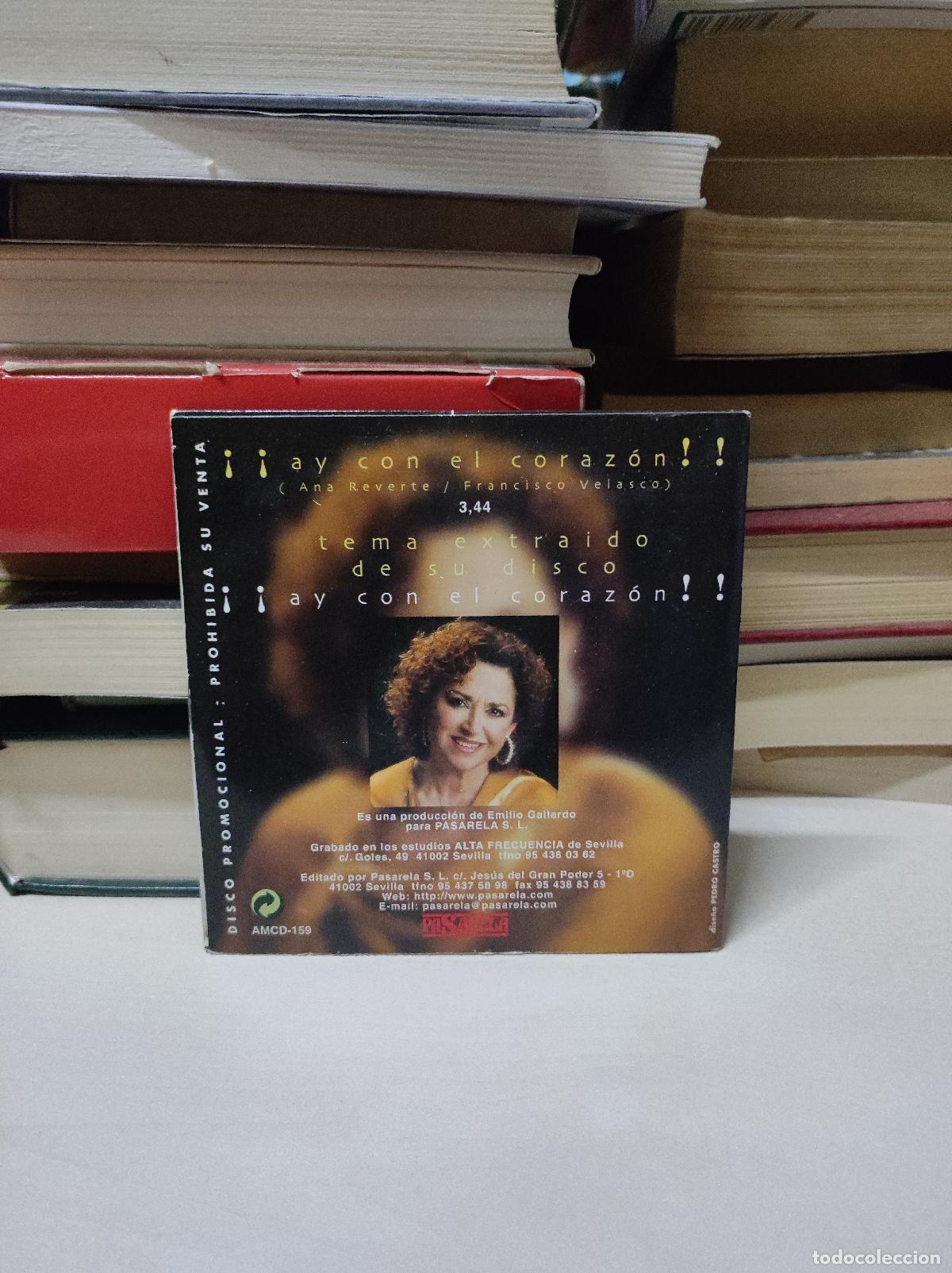 CDs de m&uacute;sica: ANA REVERTE AY CON EL CORAZON - Foto 2