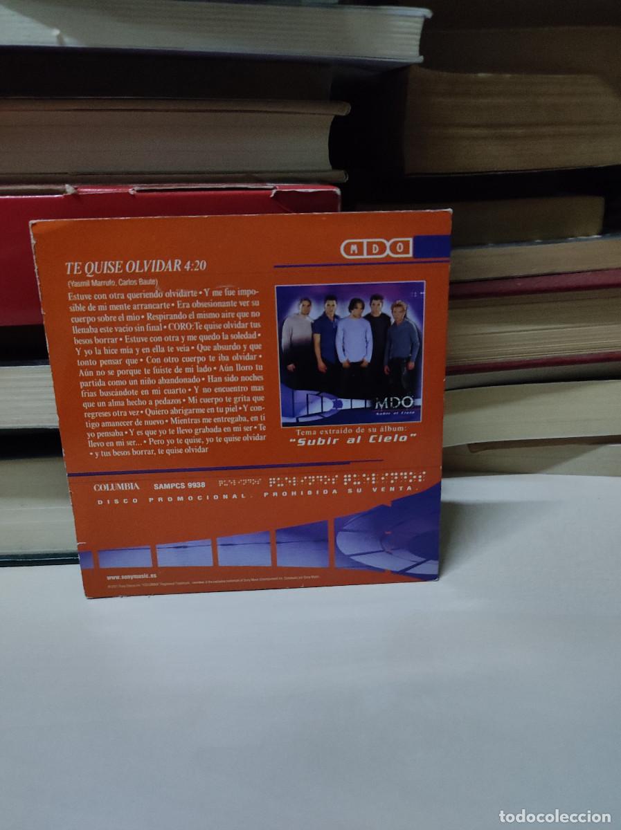CDs de m&uacute;sica: MDO &ndash; Te Quise Olvidar - Foto 2