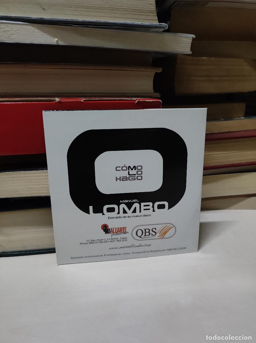 CDs de m&uacute;sica: Manuel Lombo &ndash; C&oacute;mo Lo Hago - Foto 2