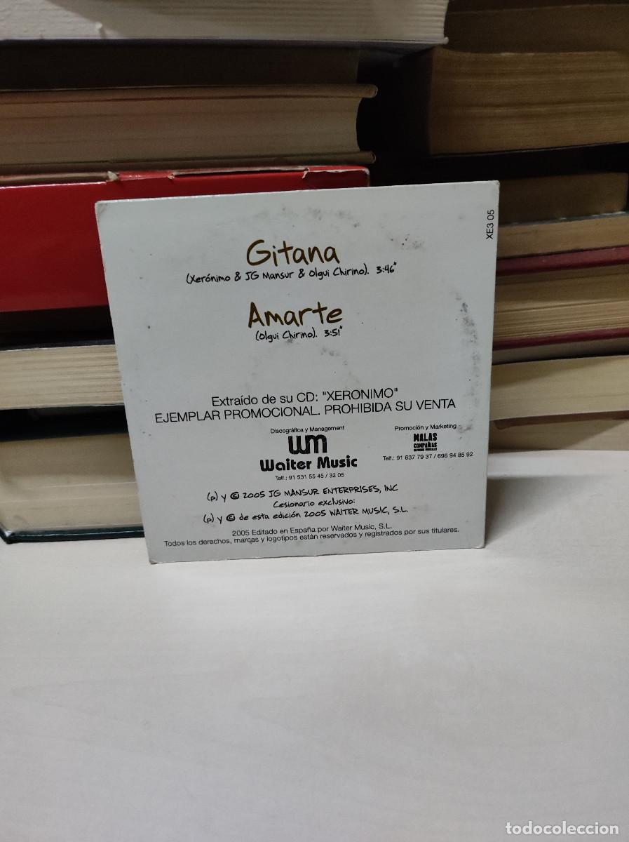 CDs de m&uacute;sica: Jer&oacute;nimo &ndash; Gitana / Amarte - Foto 2