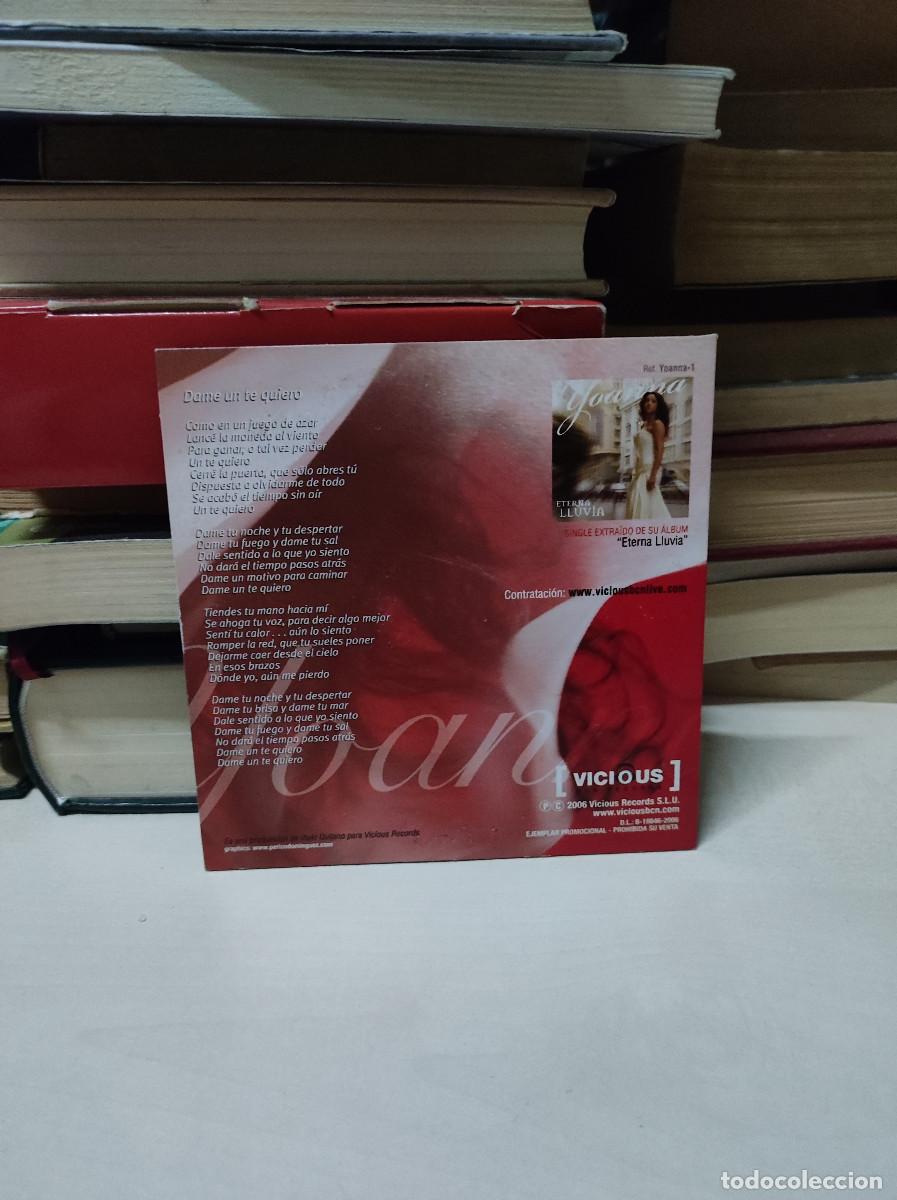 CDs de m&uacute;sica: YOANNA DAME UN TE QUIERO - Foto 2