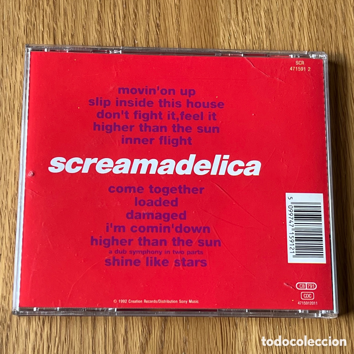 CDs de m&uacute;sica: Primal Scream - Screamadelica - CD - Foto 2