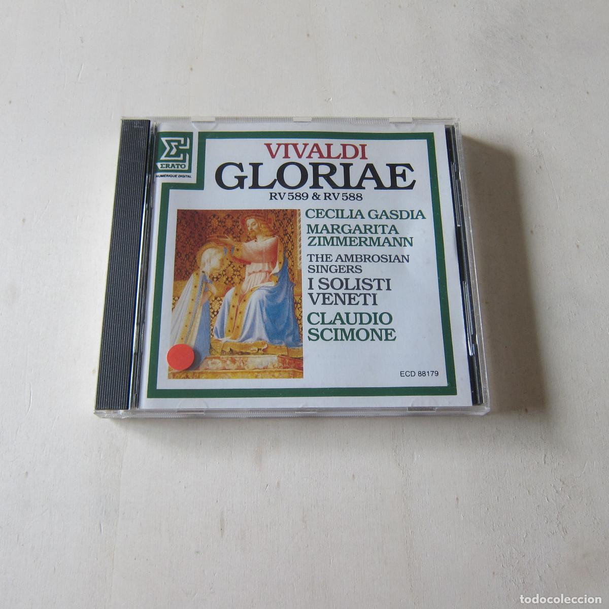 CDs de m&uacute;sica: VIVALDI. GLORIAE - CLAUDIO SCIMONE (ERATO) CD - Foto 1