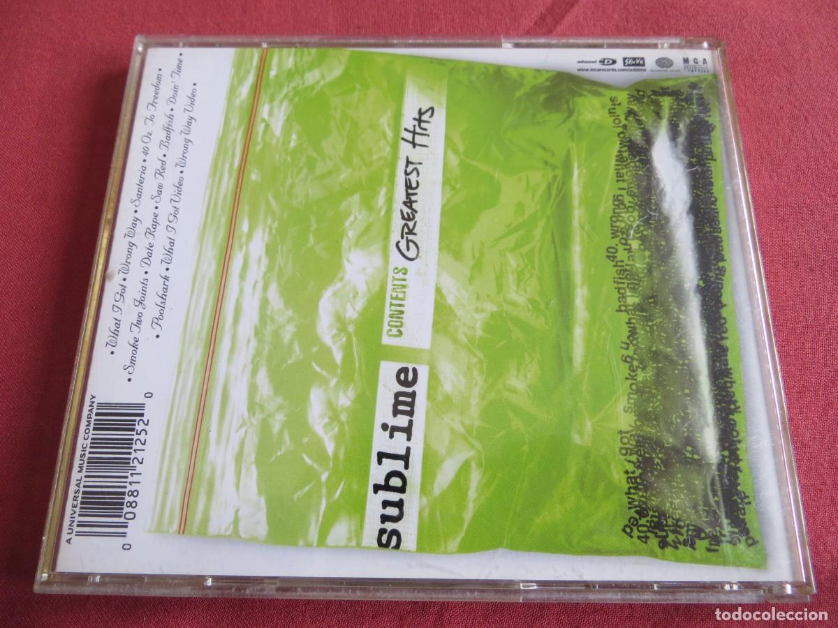 CDs de m&uacute;sica: SUBLIME: GREATEST HITS (CD) - Foto 2