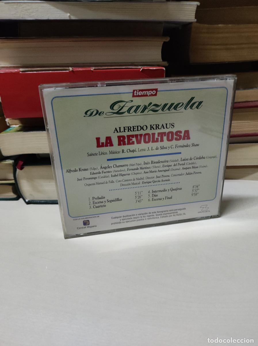 CDs de m&uacute;sica: Alfredo Kraus &ndash; La Revoltosa - Foto 2