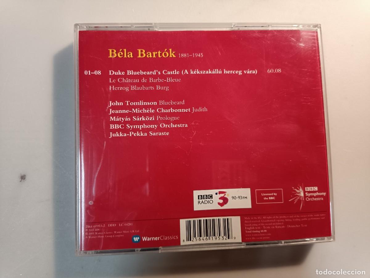 CDs de m&uacute;sica: BELA BARTOK - DUKE BLUEBEARDS CASTLE - Cd BBC Proms - Foto 2