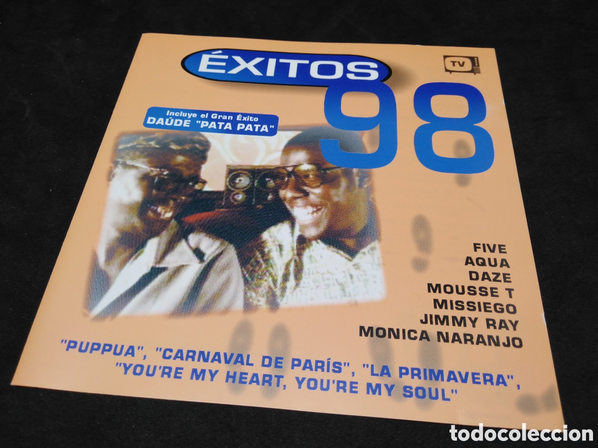 CDs de m&uacute;sica: EXITOS 98 - VARIOS - CD DOBLE - 1998 - DISCOS VERIFICADOS - Foto 4