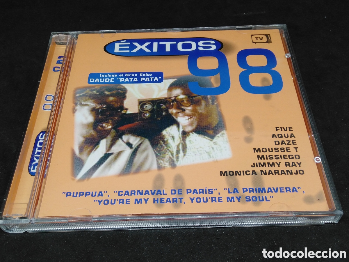 CDs de m&uacute;sica: EXITOS 98 - VARIOS - CD DOBLE - 1998 - DISCOS VERIFICADOS - Foto 1