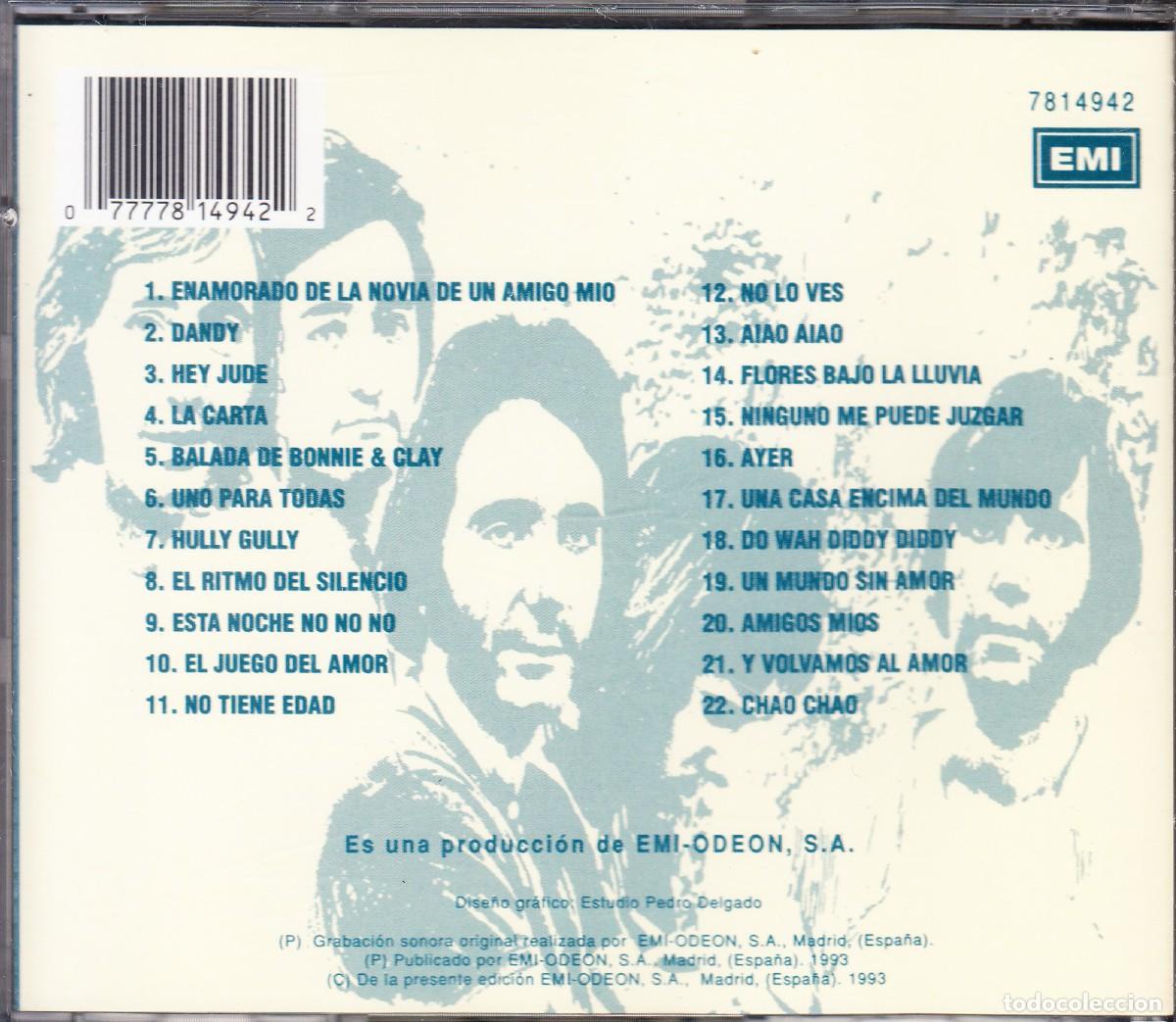CDs de m&uacute;sica: LOS MUSTANG. GRANDES EXITOS VOLUMEN 2. CD. - Foto 2