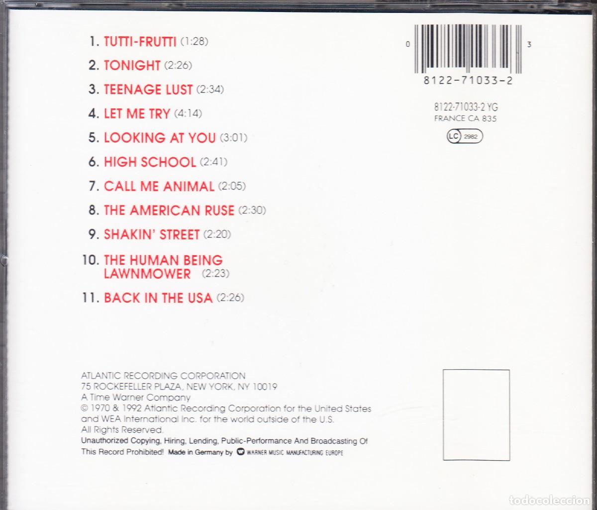 CDs de m&uacute;sica: MC5. BACK IN THE USA. CD. - Foto 2