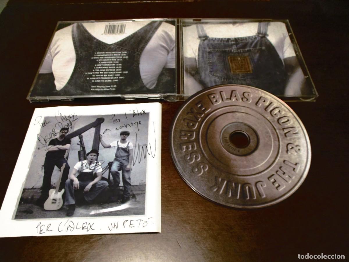 CDs de m&uacute;sica: BLAS PICON & THE JUNK EXPRESS - EDICION FIRMADA - HONKY TONK BLUES SESSIONS
