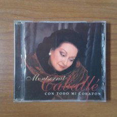 CDs de Música: CON TODO CORAZÓN - MONTSERRAT CABALLÉ. Lote 397796604