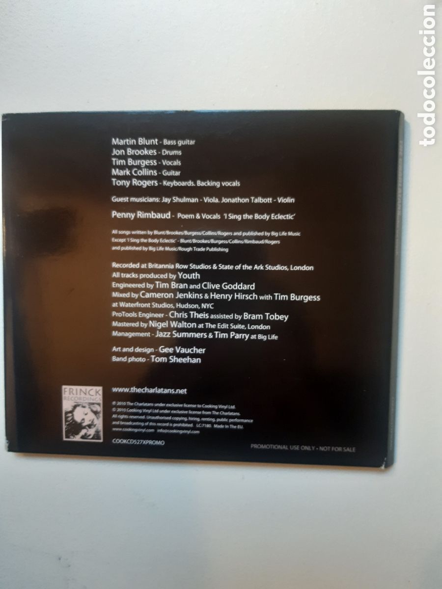 CDs de m&uacute;sica: The Charlatans - Who We Touch - Foto 2
