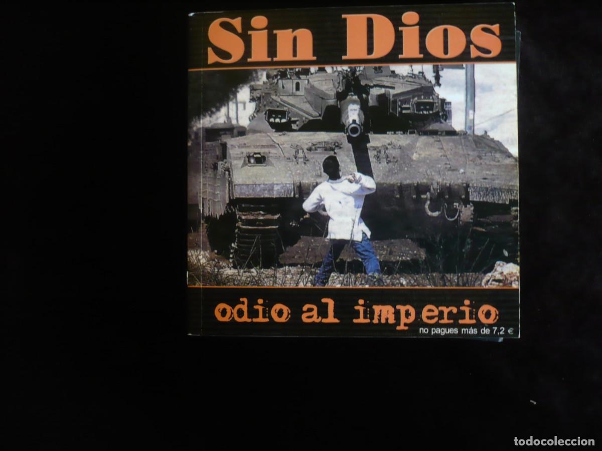 CDs de m&uacute;sica: sin dios odio al imperio - cd + libro como nuevo - Foto 1
