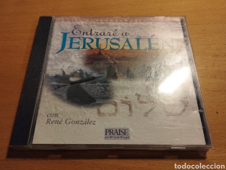 CDs de m&uacute;sica: ENTRAR&Eacute; A JERUSAL&Eacute;N (CD) CON REN&Eacute; GONZ&Aacute;LEZ - Foto 1