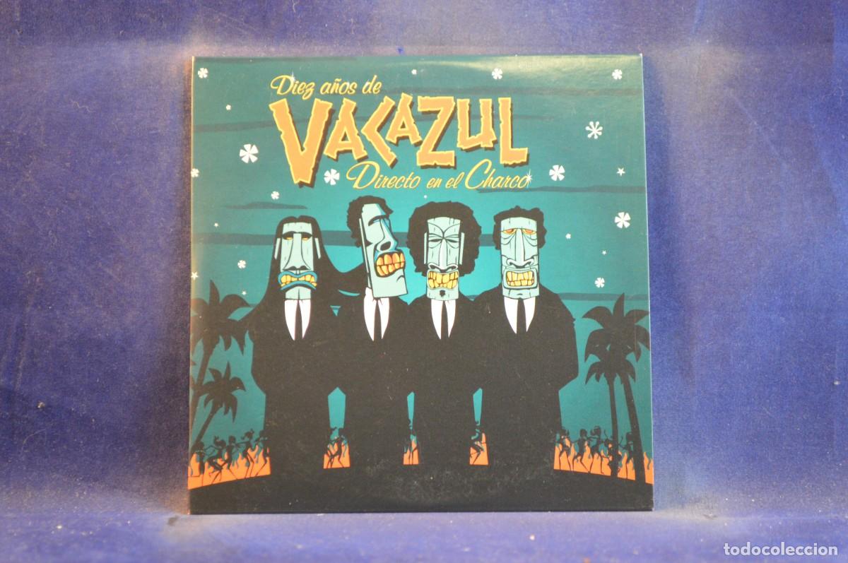 Musik-CDs: VACAZUL &ndash; DIEZ A&Ntilde;OS DE VACAZUL. DIRECTO EN EL CHARCO - CD SINGLE PROMO