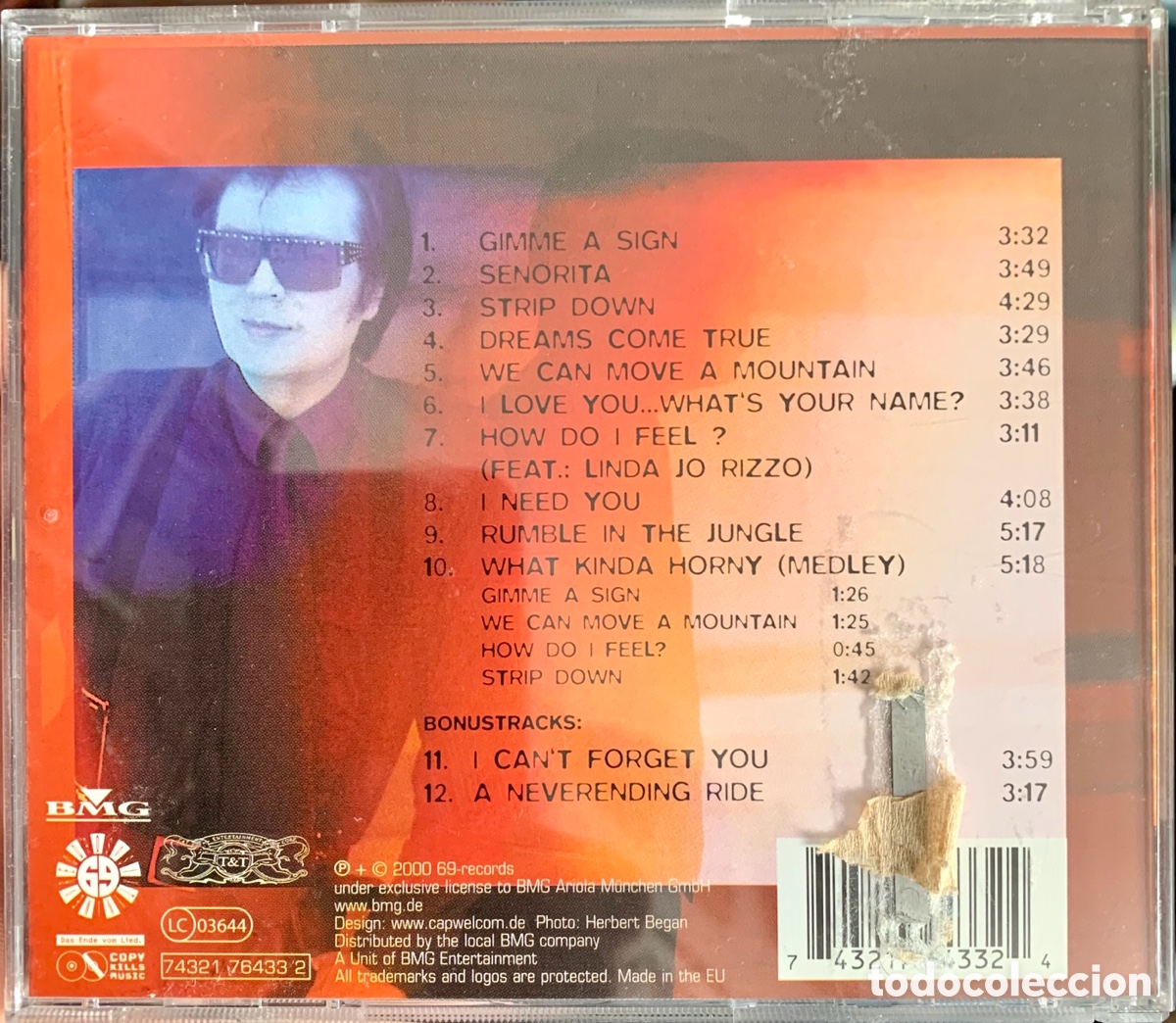 CDs de m&uacute;sica: Fancy Strip Down CD - Foto 2