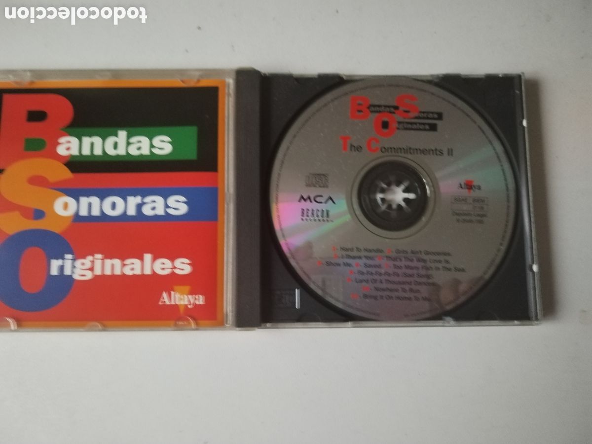 CDs de m&uacute;sica: CD THE COMMITMENTS 2 BSO - Foto 2