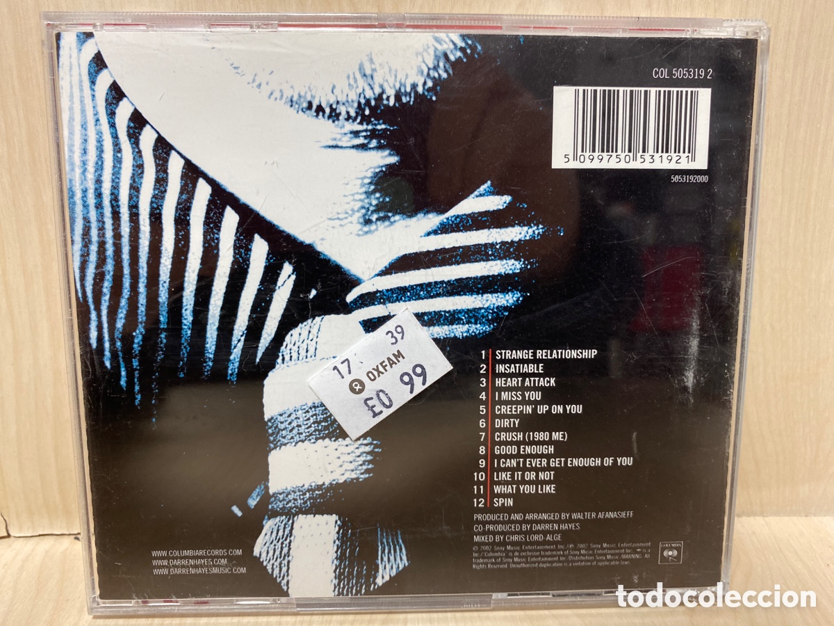 CDs de m&uacute;sica: Darren Hayes - Spin (CD, Album) - Foto 2