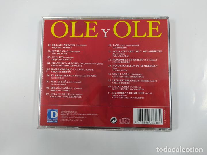 CDs de m&uacute;sica: OLE Y OLE. CD. TDKCD237 - Foto 3