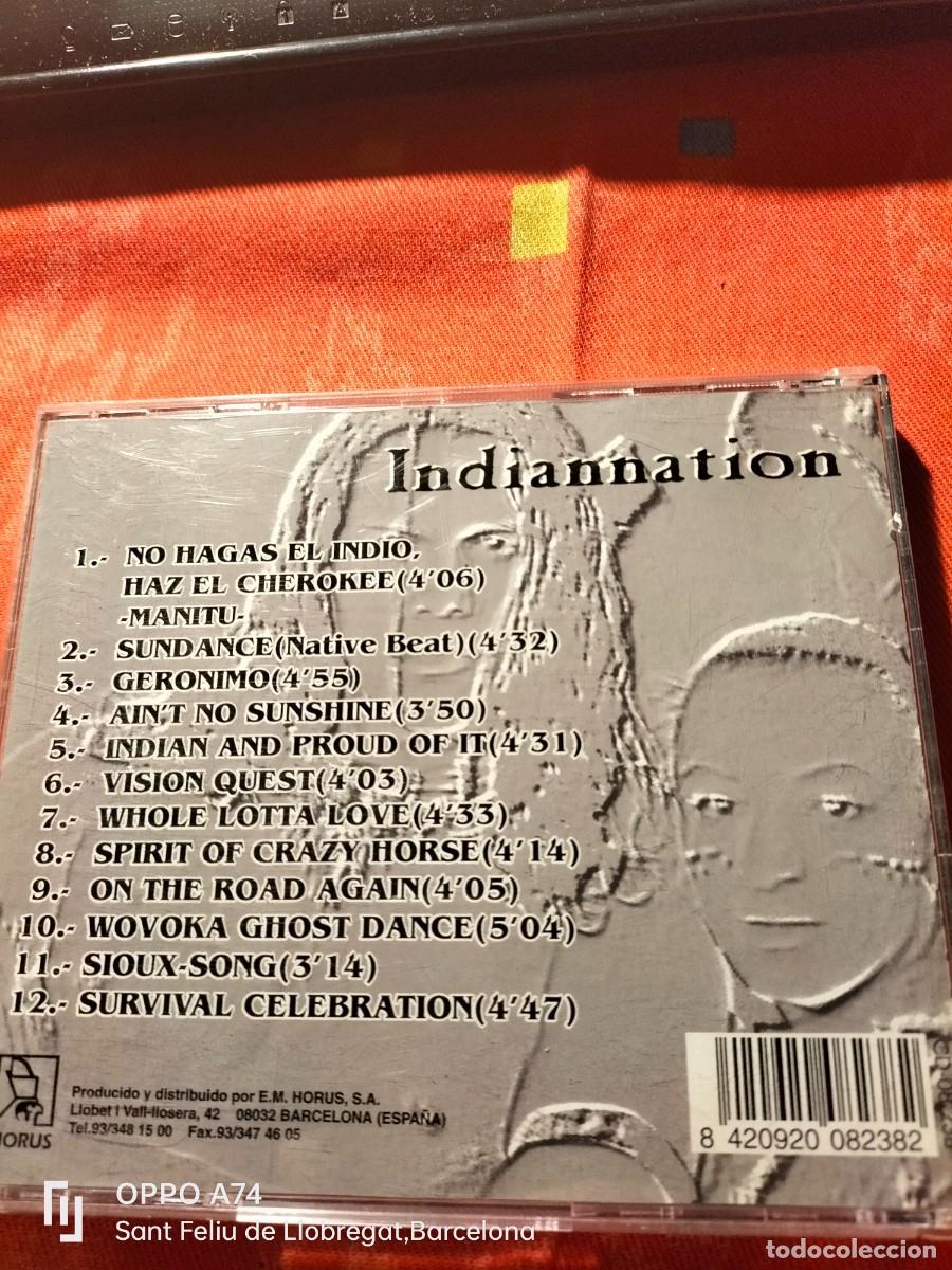 CDs de m&uacute;sica: RAR CD. INDIANNATION. DANCE - Foto 2
