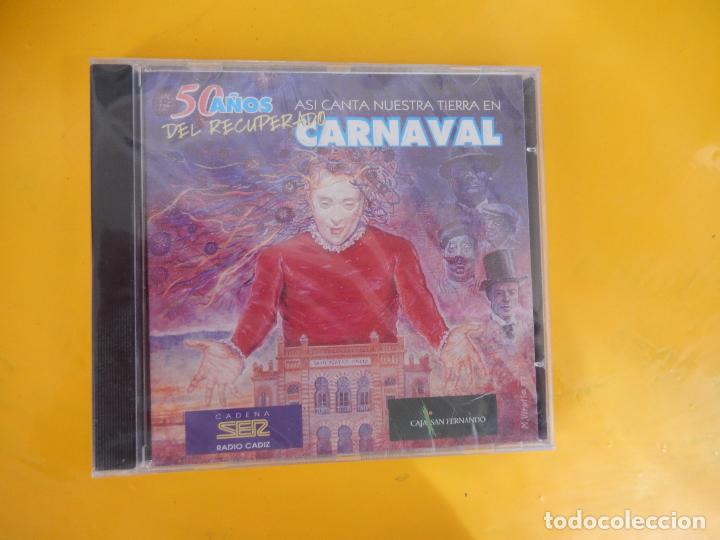 CDs de M&uacute;sica: 50 A&Ntilde;OS DEL RECUPERADO CARNAVAL - ASI CANTA NUESTRA TIERRA -CD PRECINTADO - CAJA SAN FERNANDO