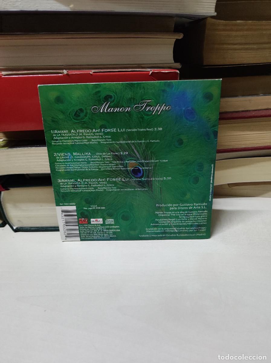 CDs de m&uacute;sica: MANON TROPPO - Foto 2