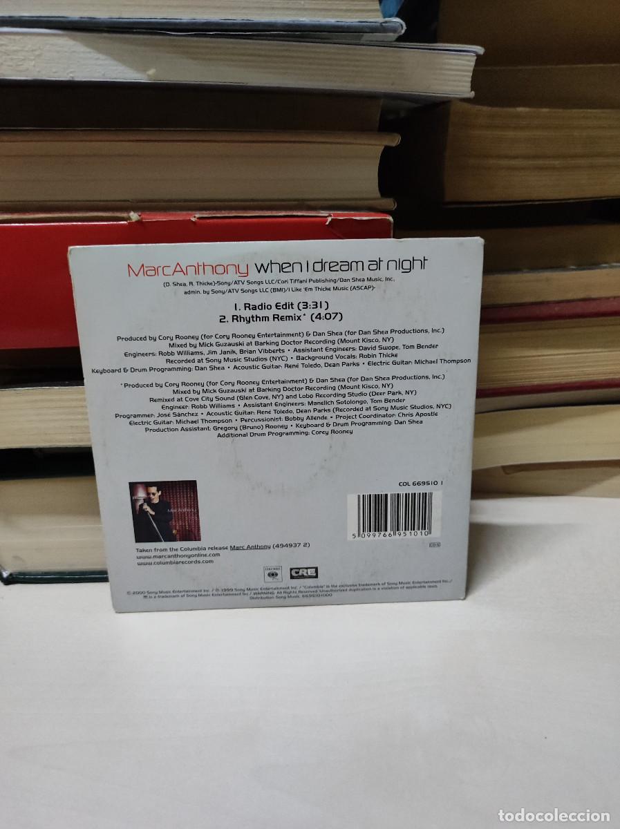 CDs de m&uacute;sica: Marc Anthony &ndash; When I Dream At Night - Foto 2