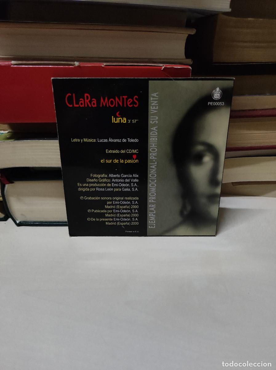 CDs de m&uacute;sica: Clara Montes &ndash; Luna - Foto 2