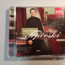 CDs de Música: SIMON TRPCESKI - PIANO WORKS TCHAIKOVSKY SCRIABIN - CD EMI