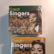 CDs de Música: GREAT SINGERS OF THE CENTURY - LOTE 10 CDS 2 BOX SET DE 5 CDS JAZZ - SABAM