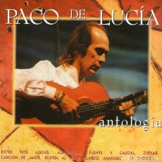CDs de Música: DOBLE CD ALBUM: PACO DE LUCÍA - ANTOLOGÍA - 25 TRACKS - MERCURY / POLYGRAM - AÑO 1995. Lote 398588429