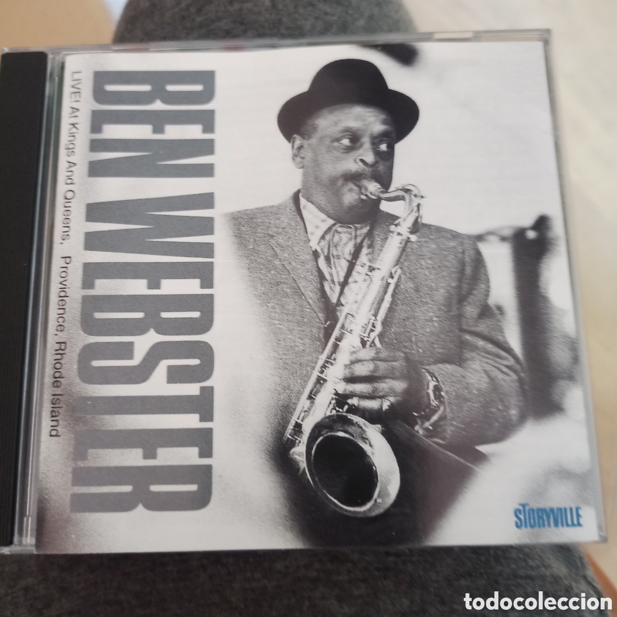 CDs de m&uacute;sica: Ben Webster &lrm;&ndash; Live! Providence, Rhode Island, 1963 - Foto 1