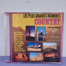 CDs de Música: COUNTRY, CD, LES PLUS GRANDS MOMENTS.. Lote 398732884
