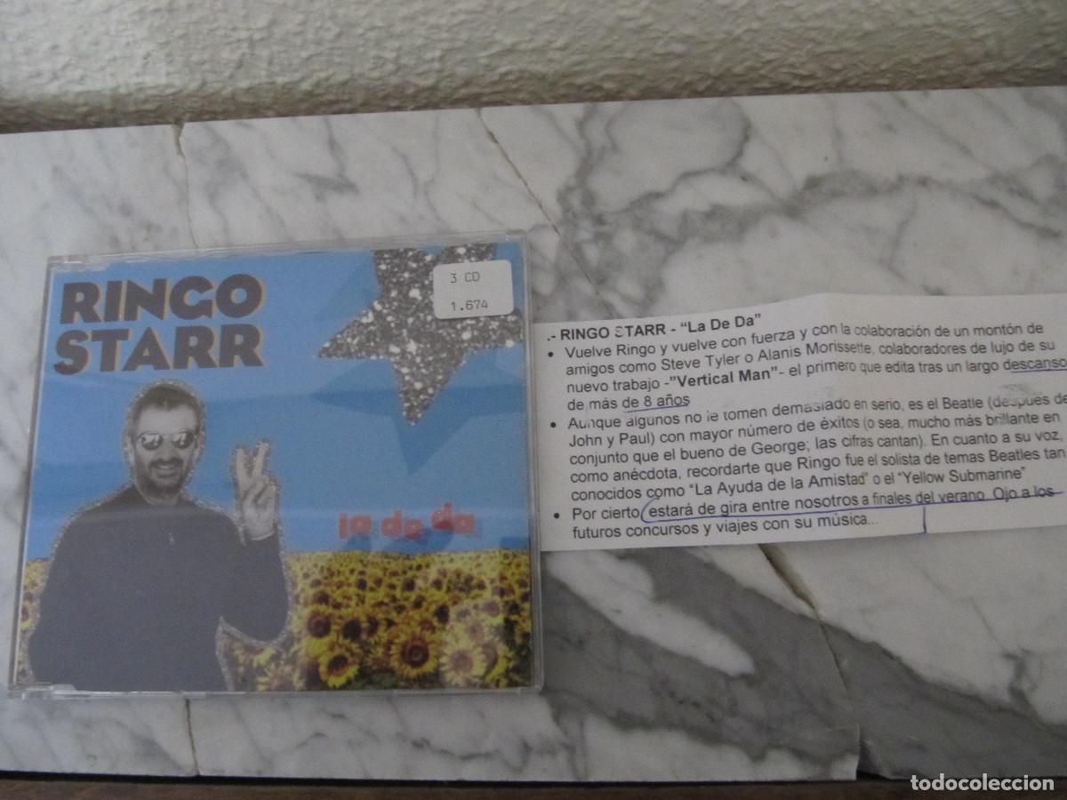 CDs de m&uacute;sica: RINGO STARR LA DE DA CD SINGLE CADENA 100 - Foto 1
