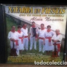 CDs de Música: ALMA NAVARRA - NAVARRA EN FIESTAS - NO TE VAYAS DE NAVARRA - CD CON 16 TEMAS. Lote 398801029