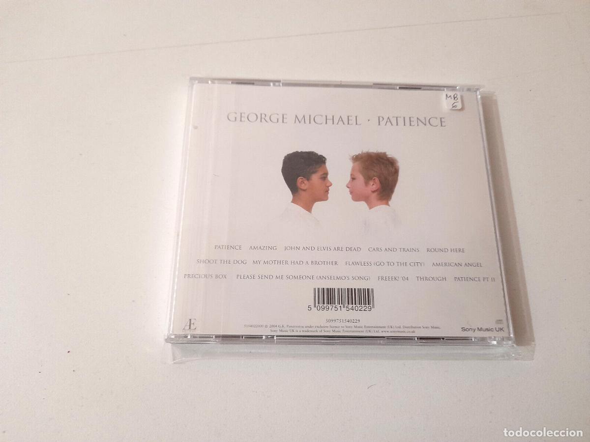 CDs de m&uacute;sica: GEORGE MICHAEL &rdquo;PATIENCE&rdquo; CD 14 TRACKS - Foto 2