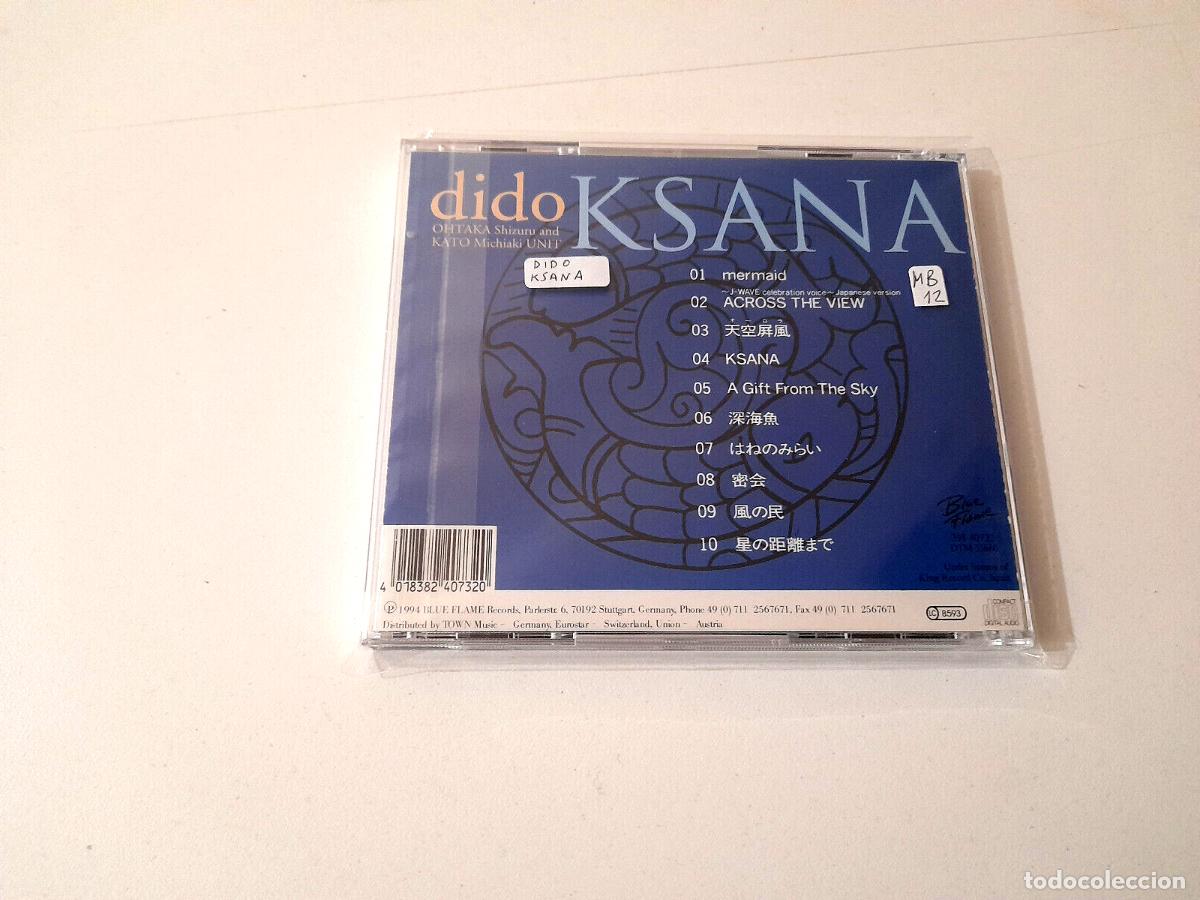 CDs de m&uacute;sica: DIDO &rdquo;KSANA&rdquo; CD 10 TRACKS - Foto 2
