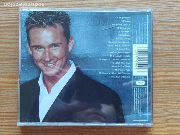 CDs de m&uacute;sica: CD RUSSELL WATSON - THE VOICE - ENCORE (AZ) - Foto 2