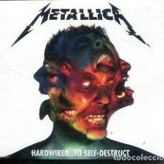 CDs de Música: METALLICA / HARDWIRED...TO SELF-DESTRUCT (DOBLE CD BLACKENED 2016). Lote 398990594