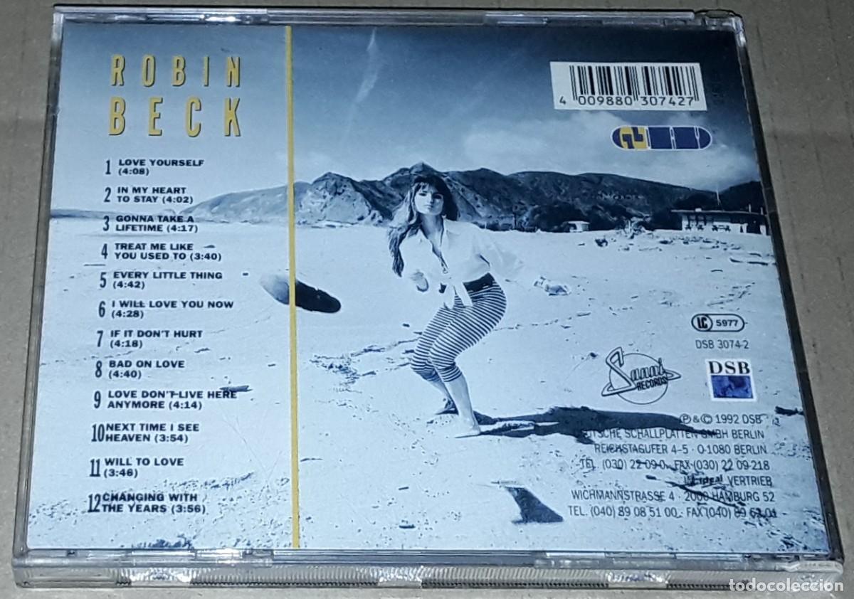 CDs de m&uacute;sica: CD - ROBIN BECK - HUMAN INSTINCT - MADE IN SPAIN - Foto 2