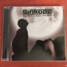CDs de Música: SINKOPE: ESTA NOCHE SE MERECE OTRA RONDA ( CD DESCATALOGADO) EXTREMODURO-BARRICADA. Lote 399222304