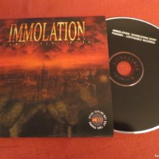 CDs de Música: IMMOLATION: HARNESSING RUIN ( CD PROMOCIONAL). Lote 399233814