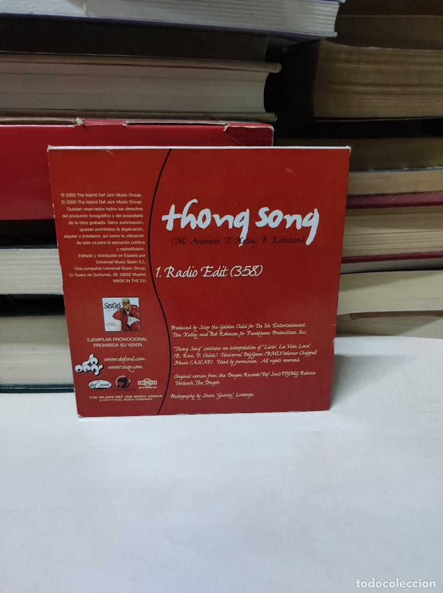 CDs de m&uacute;sica: Sisq&oacute; &ndash; Thong Song - Foto 2