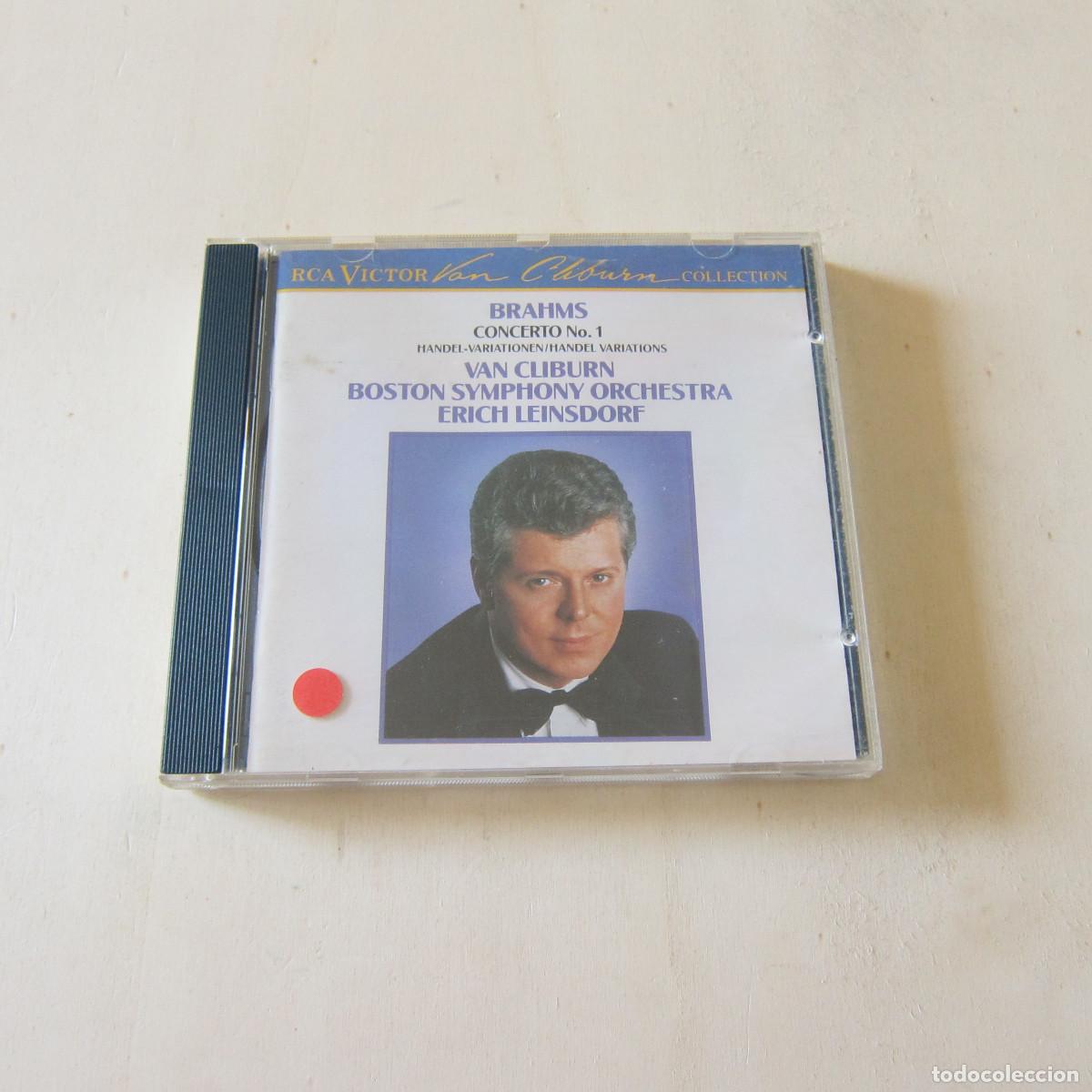 CDs de m&uacute;sica: BRAHMS. CONCERTO N&ordm;1 - VAN CLIBURN (RCA) CD - Foto 1