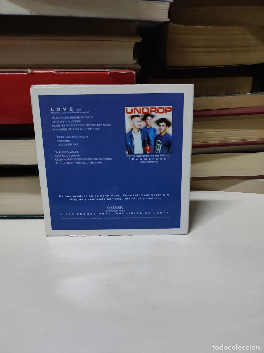 CDs de m&uacute;sica: Undrop &ndash; Love - Foto 2