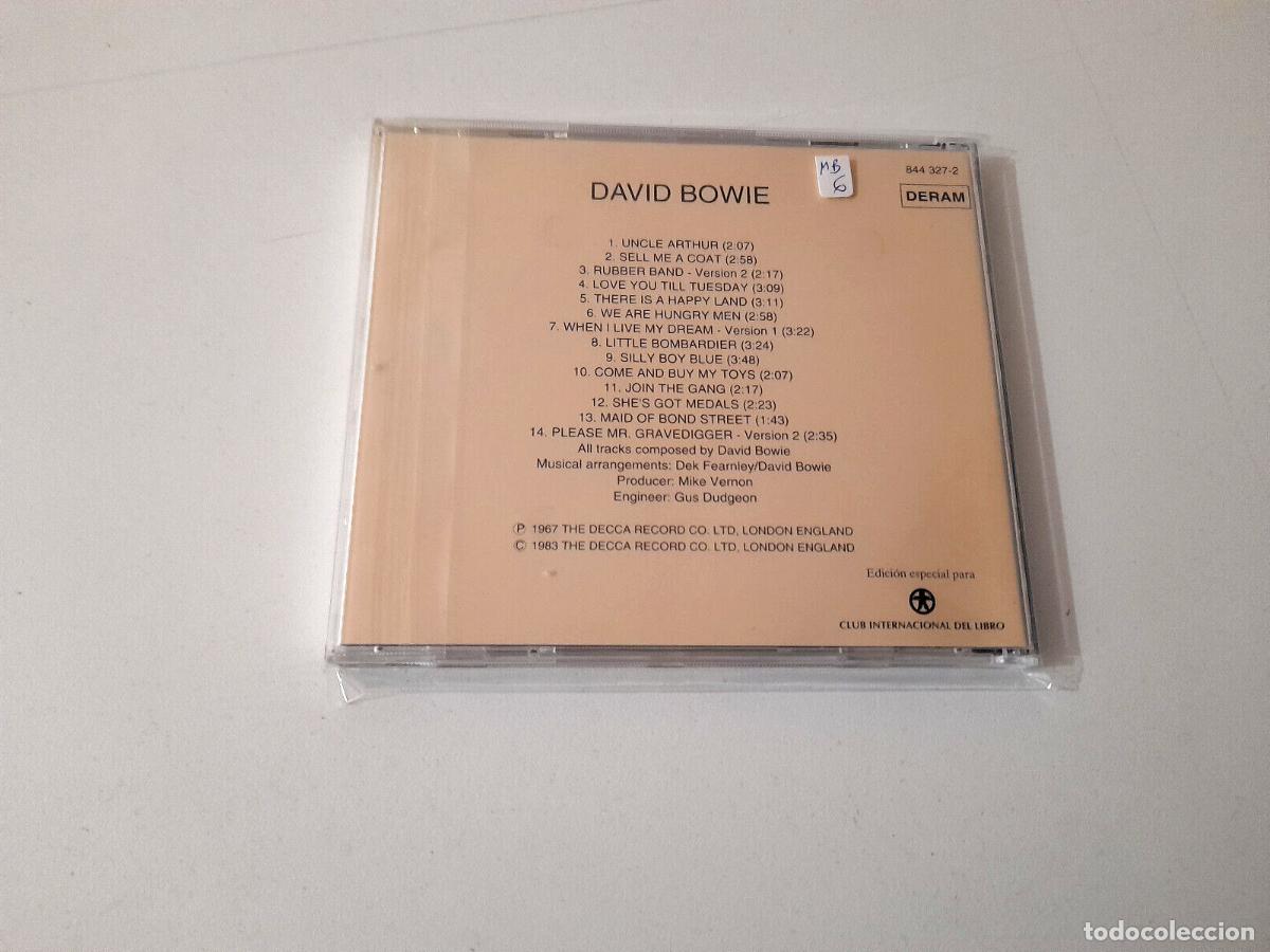CDs de m&uacute;sica: DAVID BOWIE &rdquo;LOS 60 DE LOS 60&rdquo; CD 14 TRACKS - Foto 2