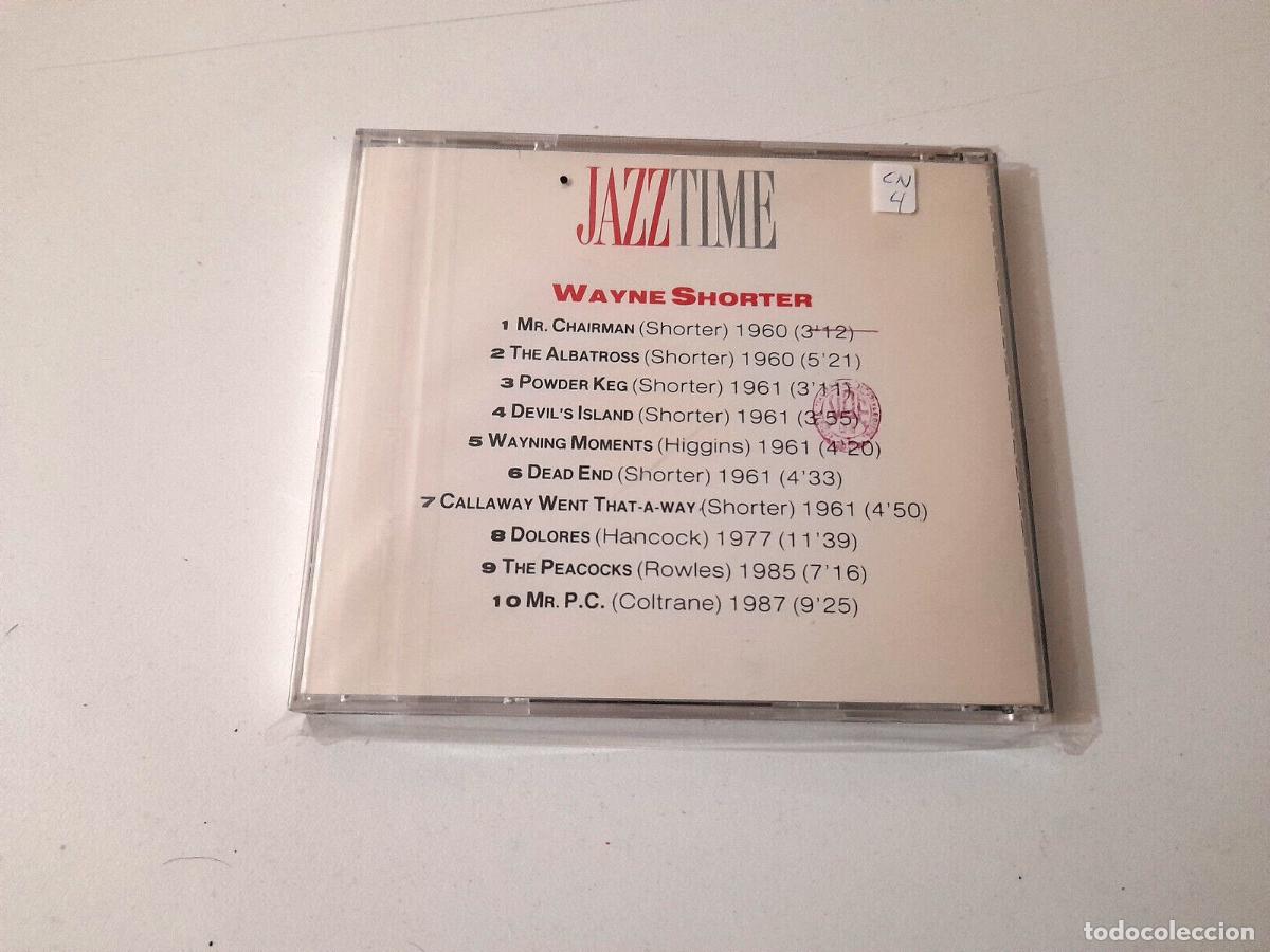 CDs de m&uacute;sica: WAYNE SHORTER &rdquo;JAZZ TIME&rdquo; CD 10 TRACKS COMO NUEVO - Foto 2