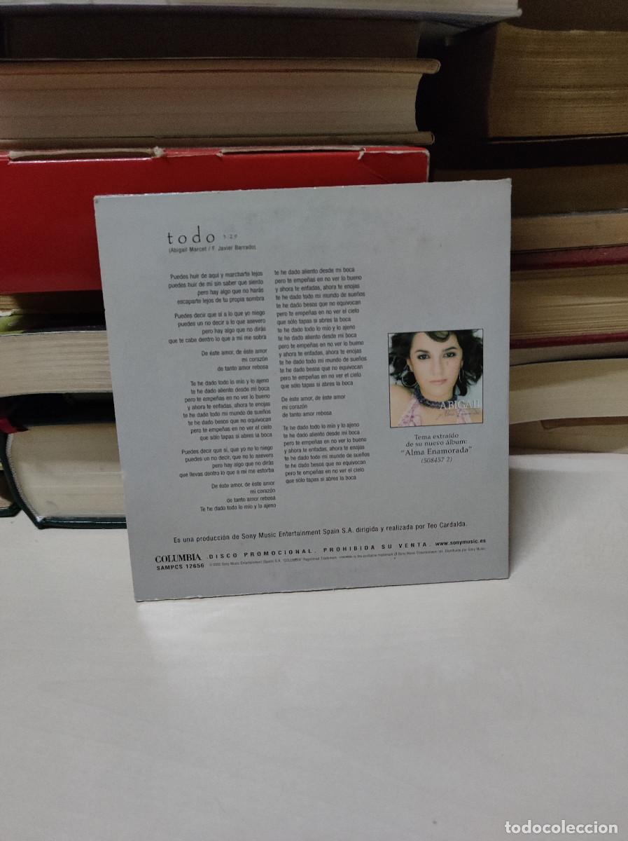 CDs de m&uacute;sica: Abigail &ndash; Todo - Foto 2